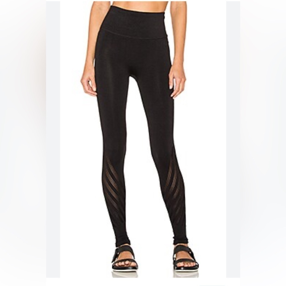 Rese Lily Seamless Leggings Black Sz. M/L High Waist NWT
